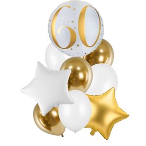 Balónový set - "60" zlatý