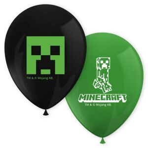 Balóniky latexové Minecraft 8 ks 28 cm