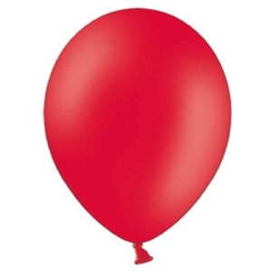 Balóniky latexové červené 30 cm, 50 ks