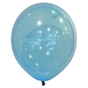 Balóniky latexové dekoratérske Droplets modré 13 cm, 100 ks