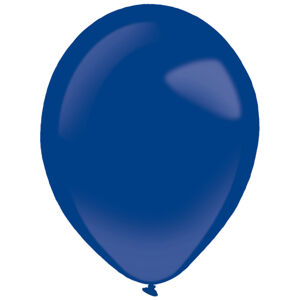Balóniky latexové dekoratérske Fashion tmavo modré 27,5 cm (50 ks)