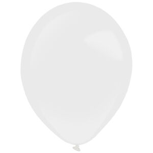 Balóniky latexové dekoratérske biele 12 cm 100 ks