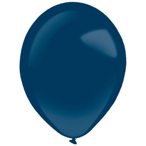 Balóniky latexové dekoratérske metalické námornícky modré 27,5 cm (50 ks)
