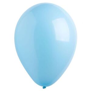 Balóniky latexové dekoratérske pastelové svetlo modré 35 cm, 50 ks