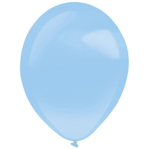 Balóniky latexové dekoratérske perleťové svetlo modré 35 cm, 50 ks