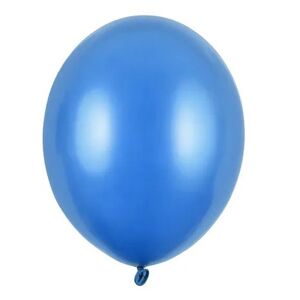 Balóniky latexové metalické modré 23 cm 1 ks