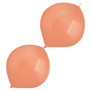 Balóniky latexové spojovacie dekoratérske perleťové pomarančové 30 cm, 50 ks