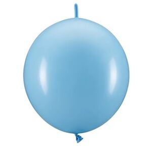 Balóniky spojovacie svetlo modré 33 cm 20 ks