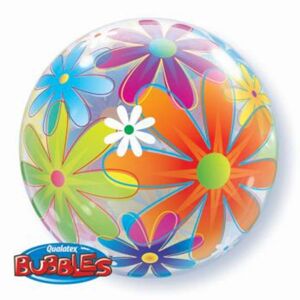 Balónová bublina Flowers