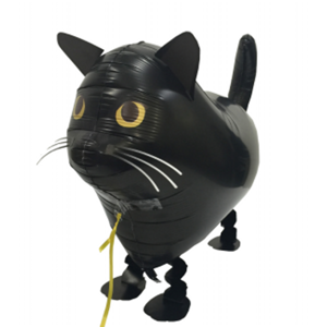 Chodiaci balónik Mačka čierna
