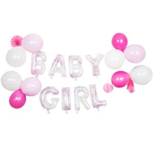 Dekoračný set balónikov Girlanda Baby Girl