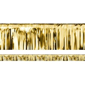 Dekoračný záves fóliový zlatý 1ks