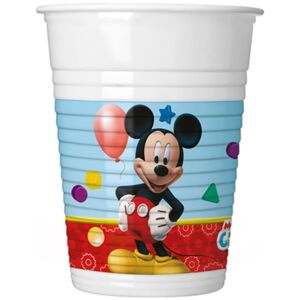 TÉGLIKY plastové Mickey Mouse Clubhouse 200ml 8ks