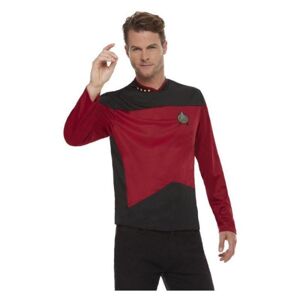 KOSTÝM Star Trek nová generácia - veliteľská uniforma veľ. XL