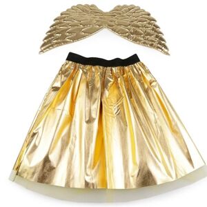 Kostým Anjel zlatý Sukňa a krídla