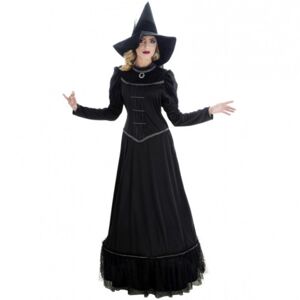 Kostým dámsky Čarodejnica s klobúkom veľ. L