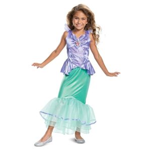 Kostým detský Ariel Malá morská víla Deluxe veľ. S (5- 6 rokov)