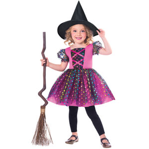 Kostým detský Čarodejnica veľ. 3 - 4 roky
