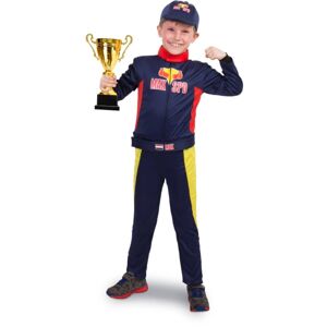 Kostým pretekár Formule 1 , veľ. 6-8 rokov (116-134 cm)