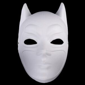 Maska na tvár na domaľovanie Batman