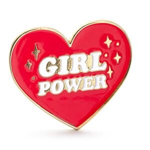 ODZNAK Srdce 3x3cm (Girl Power)