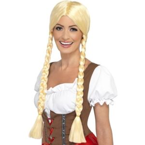 Parochňa blond vrkoče Bavorské dievča