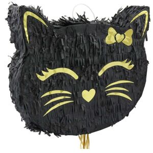 Piňata Mačka čierna 35 x 7,5 x 37 cm
