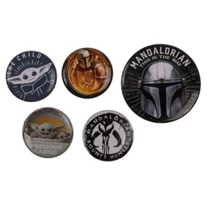 Odznaky Star Wars The Mandalorian 5 ks