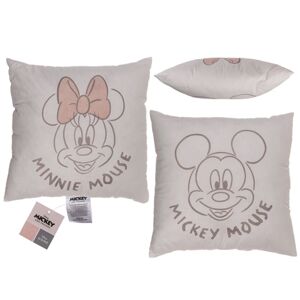 Vankúšik dekoračný obojstranný Minnie & Mickey 40 x 40 cm