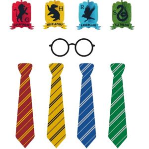 Papierové doplnky ku kostýmu Harry Potter 24 ks