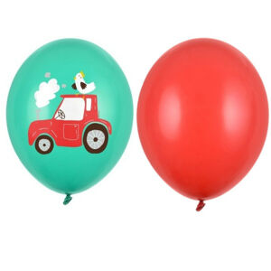 Sada balónikov s traktorom 5 ks