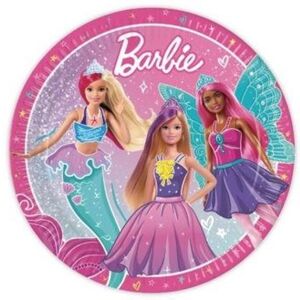 Taniere papierové Barbie Fantasy 23 cm 8 ks