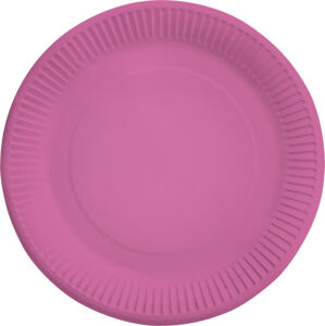 Taniere papierové tmavo ružové Bright Pink 23 cm 8 ks