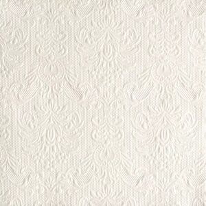 Servítky perleťové biele Elegance 40x40 cm