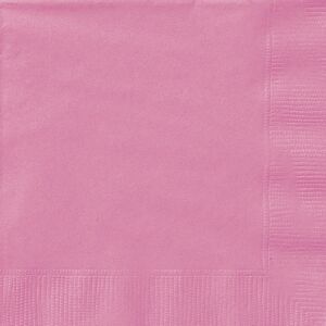 Ubrousky papírové banketové Hot Pink 13 x 13 cm 20 ks