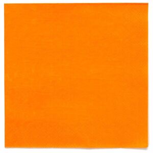 Servítky papierové oranžové Pumpkin 33x33 cm, 20 ks