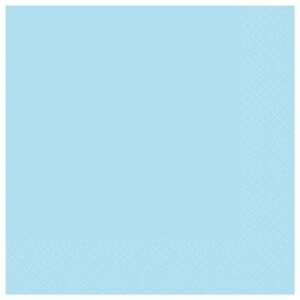 Servítky papierové svetlo modré Clear Sky 33x33 cm, 20 ks