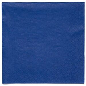 Servítky papierové tmavo modré Blueberry 33x33 cm, 20 ks