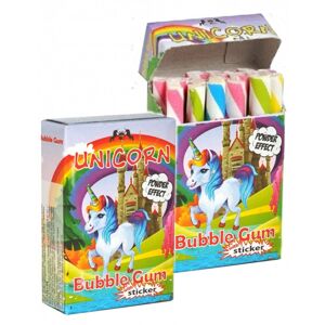 Unicorn party - Žuvacie tyčinky so samolepkou 35 g