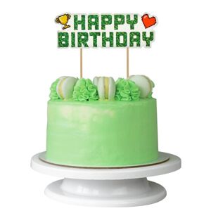 Zápich na tortu Game On Party Happy Birthday 14 cm