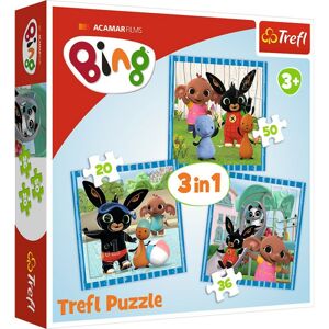 34851 Detské puzzle - Bing - 3v1