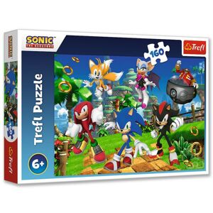 15421 Detské puzzle - Ježko Sonic II. - 160ks