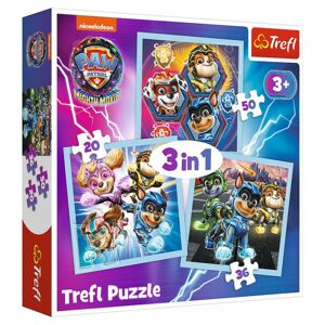 34869 Detské puzzle - Paw Patrol - 3v1