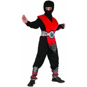 SL-CN11 Godan Detský kostým - Červený Ninja (110/120 cm)