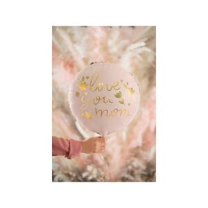 FB128 Party Deco Fóliový balónik - "Love you mom" 45 cm
