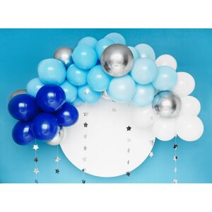 GBN4 Party Deco Kompletná balónová výzdoba - Modrá, 200cm, 61ks