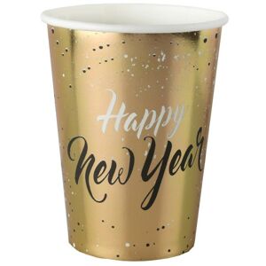 Papierové poháre Nový rok 270 ml 10 ks