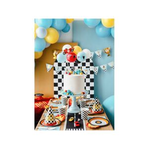 KBT4 Party Deco Set mini balónikov na tortu - pretekárske auto mix - 10ks